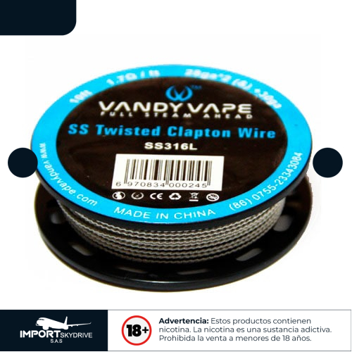 Alambre Resistencias Vandy Vape