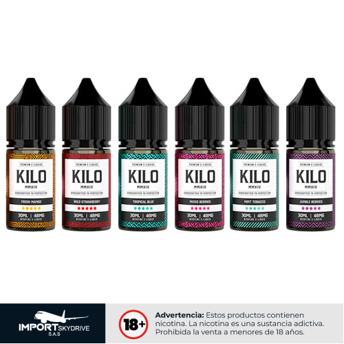 Kilo E-Liquid Collection Saltnic